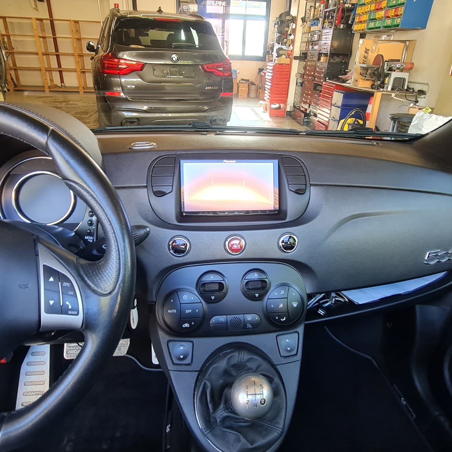 Intégration multimédia Abarth